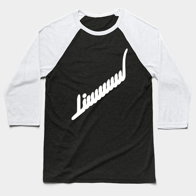 Lightworkers white signature Baseball T-Shirt by lightworkers